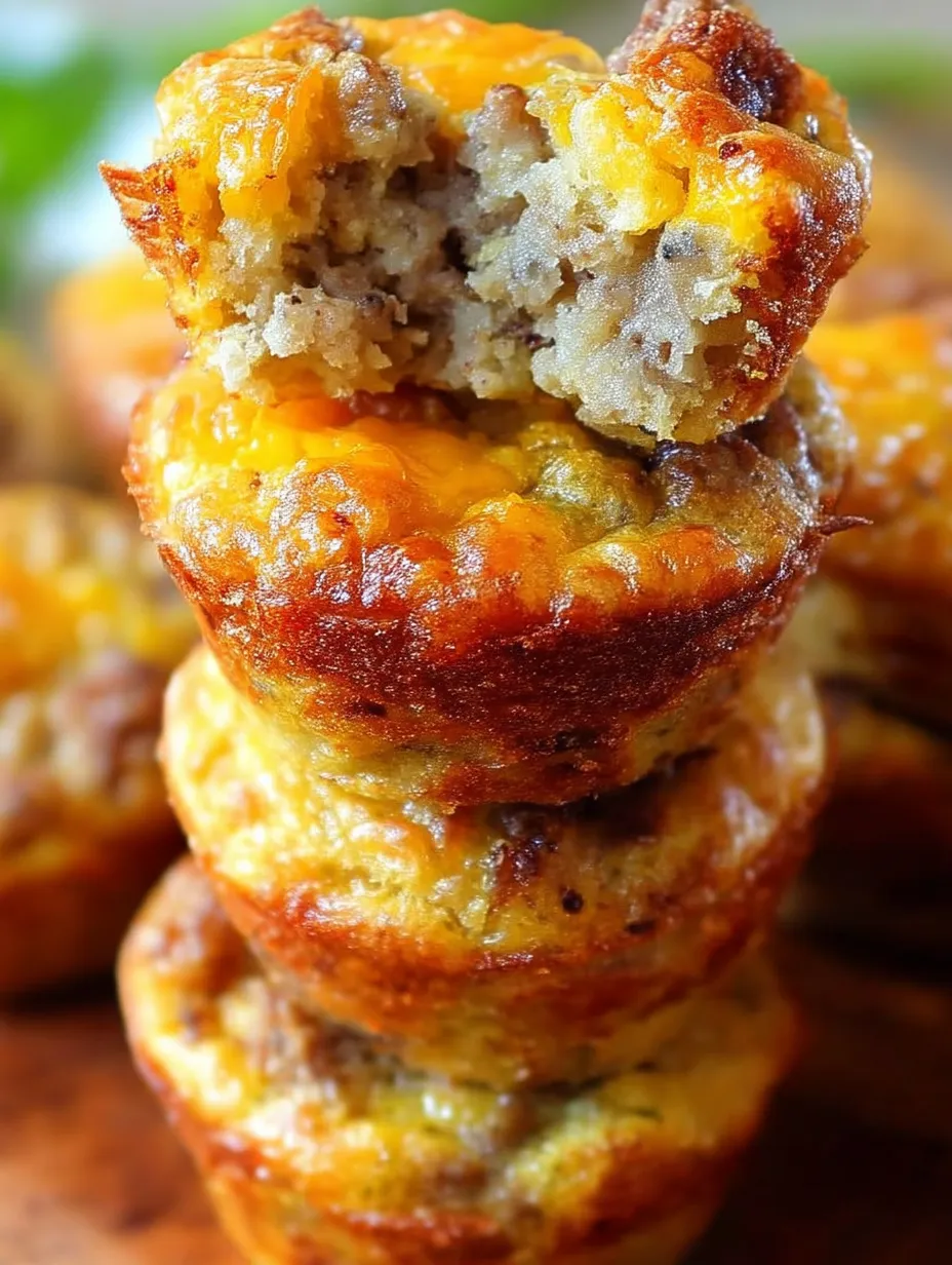 A stack of muffins with a bite taken out of one.