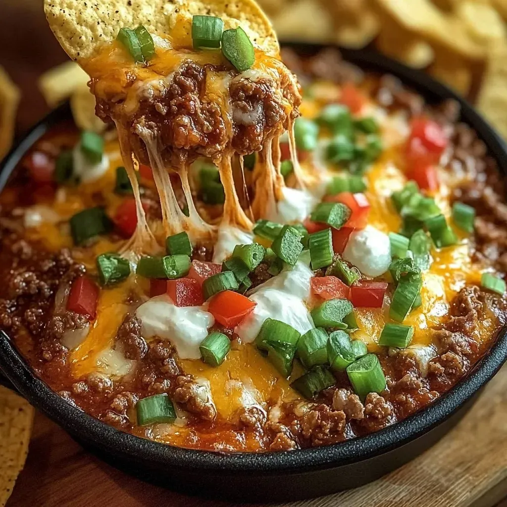 A bowl filled with chili, chips sitting close by.
