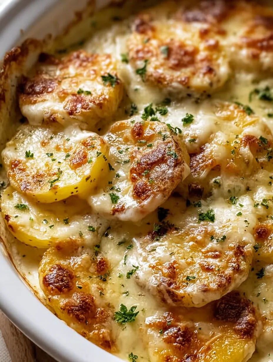 A bowl of food with a green herb on top.