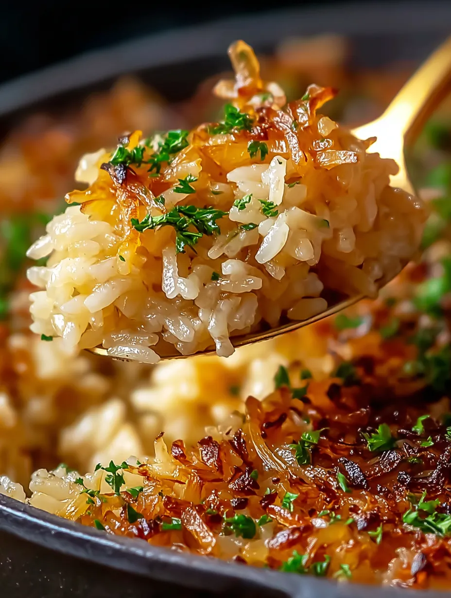 A spoon is scooping out some rice.