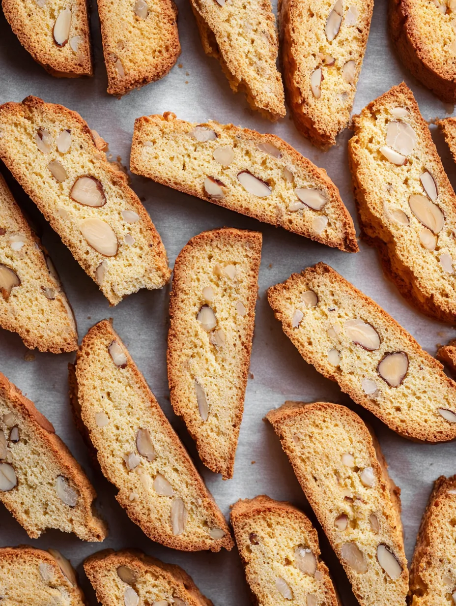 A bunch of cookies on a table.