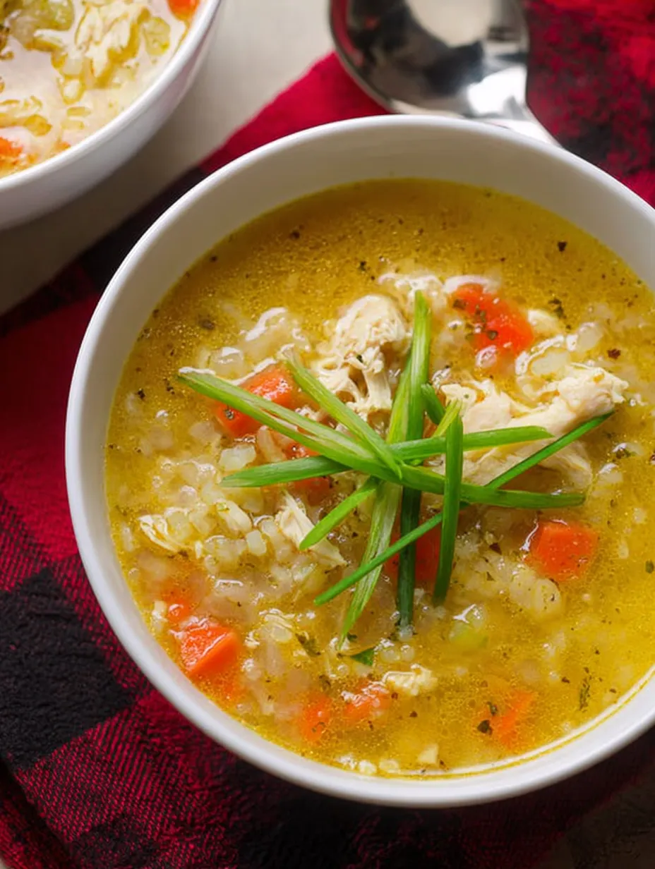 Soup in a bowl topped with green herbs.