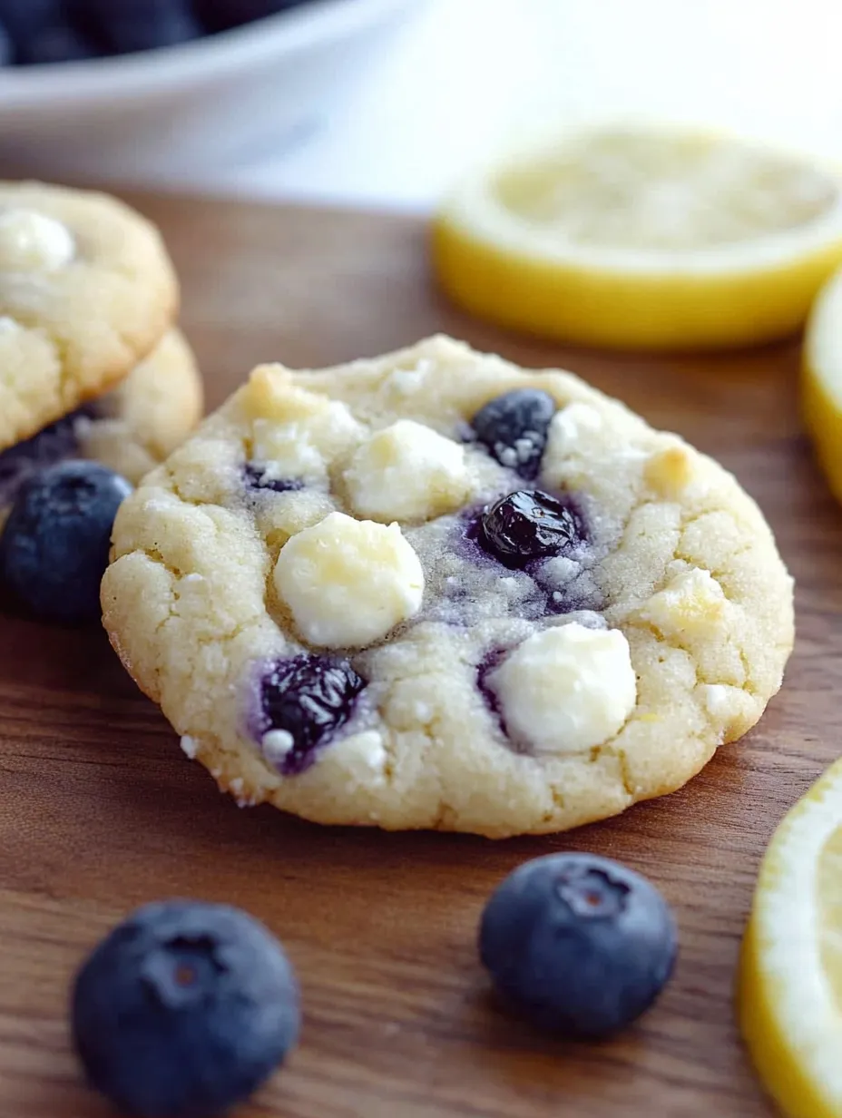 A blueberry cookie with whipped white cream.