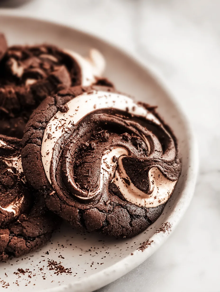 A bowl full of cookies topped with fluffy white marshmallow.