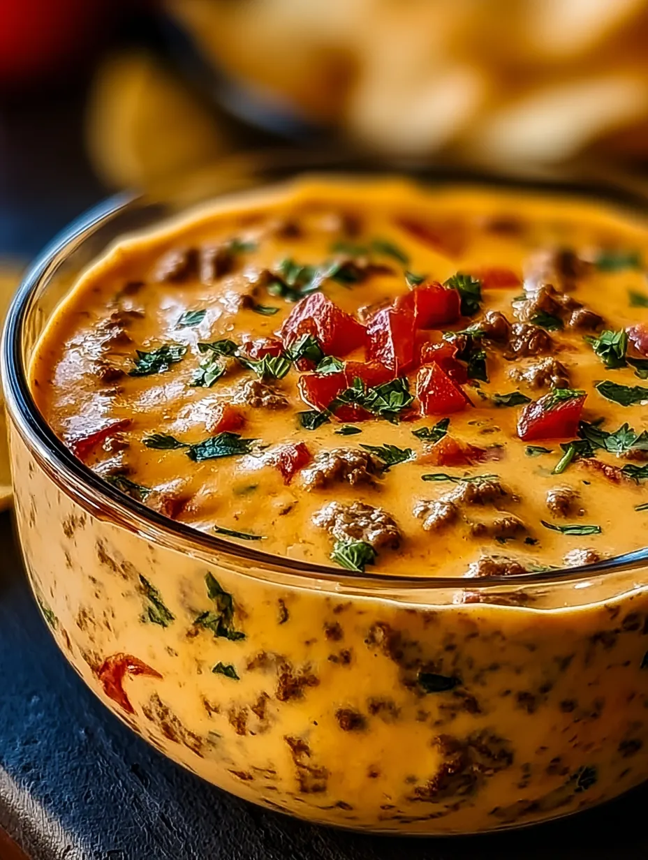 A steaming bowl of chili loaded with tomatoes and savory meat.