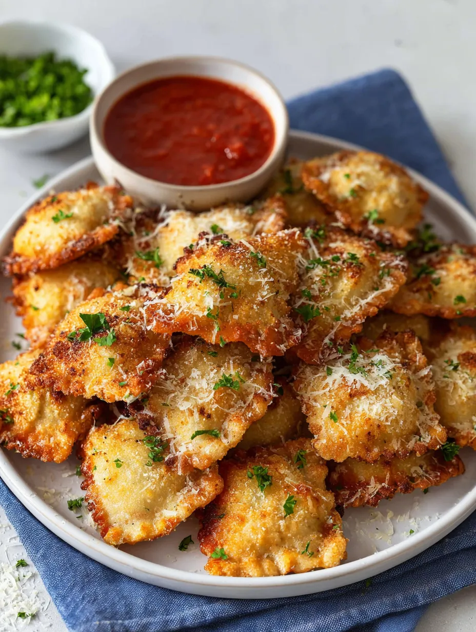 Golden pasta with a bowl of tomato sauce.
