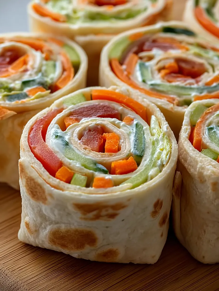 Lunch plate with a veggie wrap and carrot sticks.