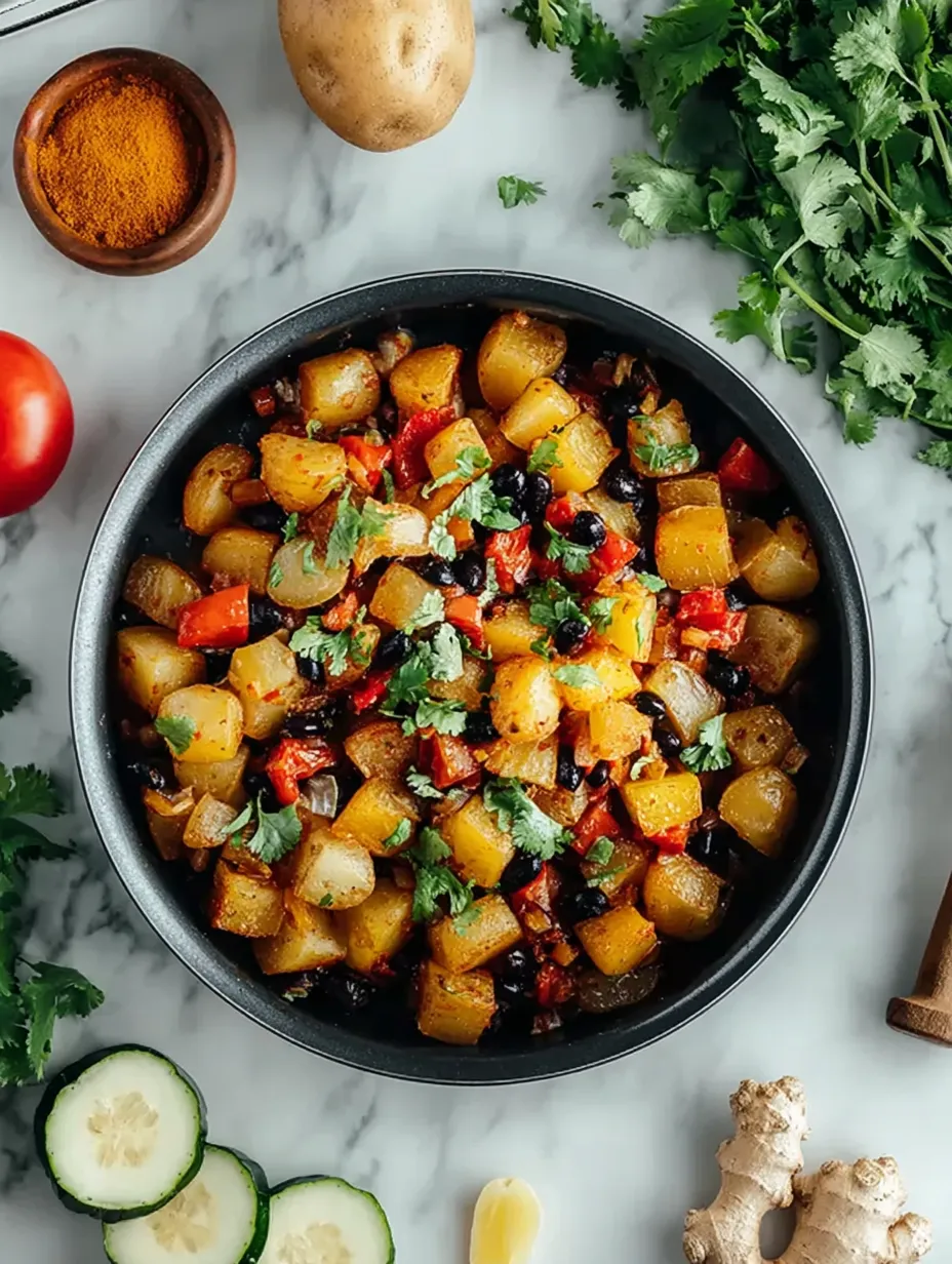 A bowl of food with a spoon in it.