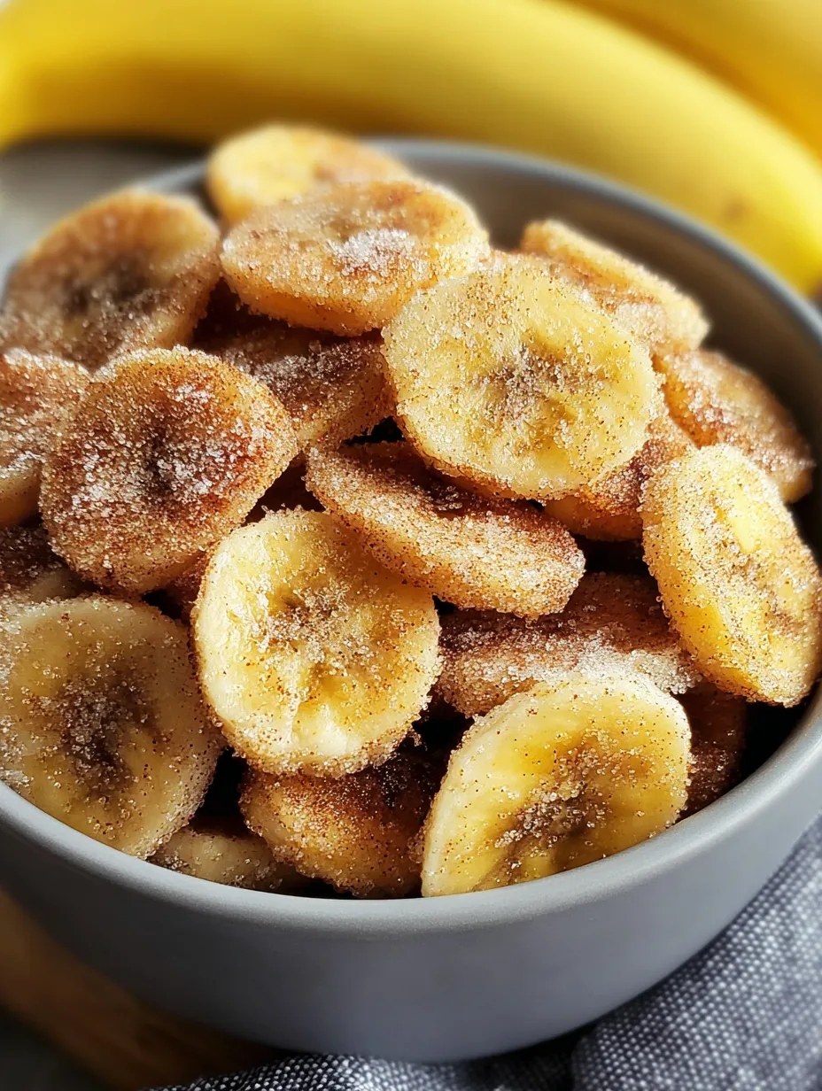 A bowl with banana slices covered in sugar.