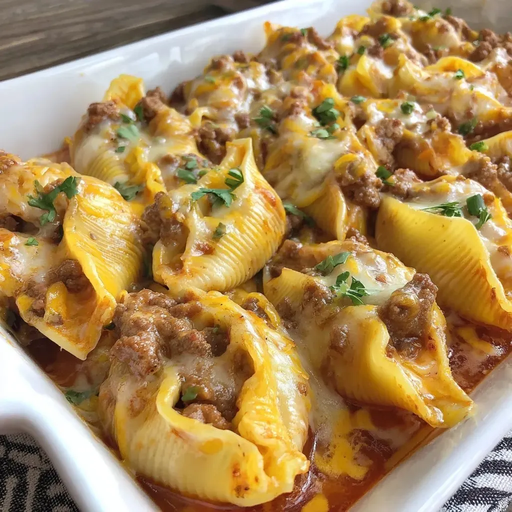White bowl with pasta and meat inside.