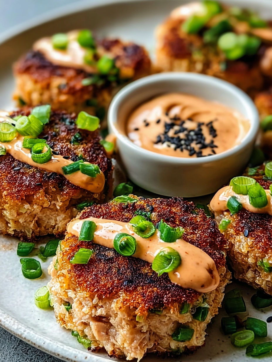 A plate of food with sauce on it.