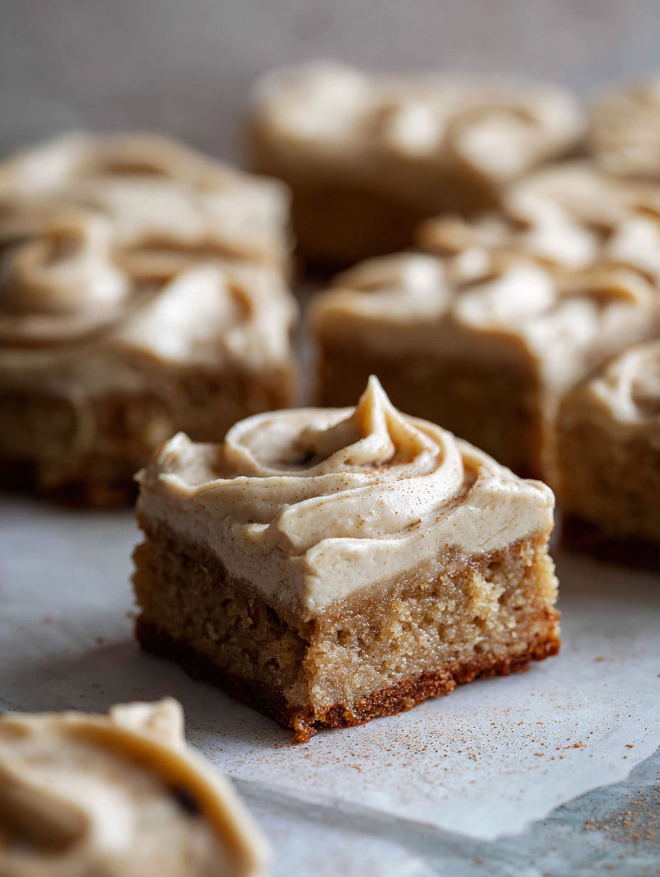 A close up of a delicious looking dessert.