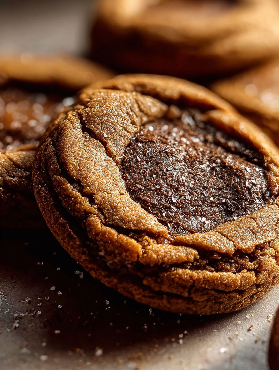 A chocolate chip cookie with a hole in the center.