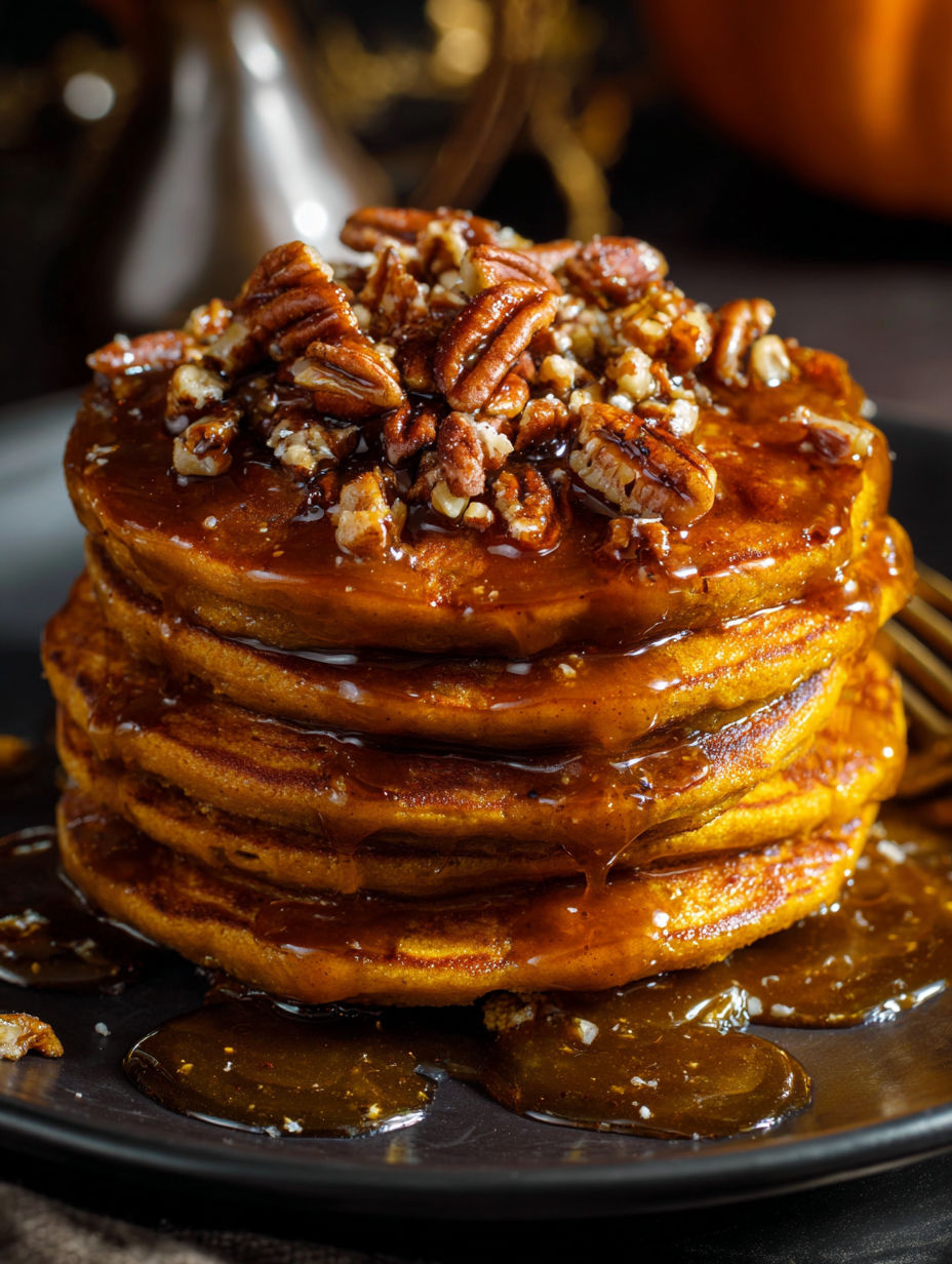 Pumpkin Praline Flapjacks.