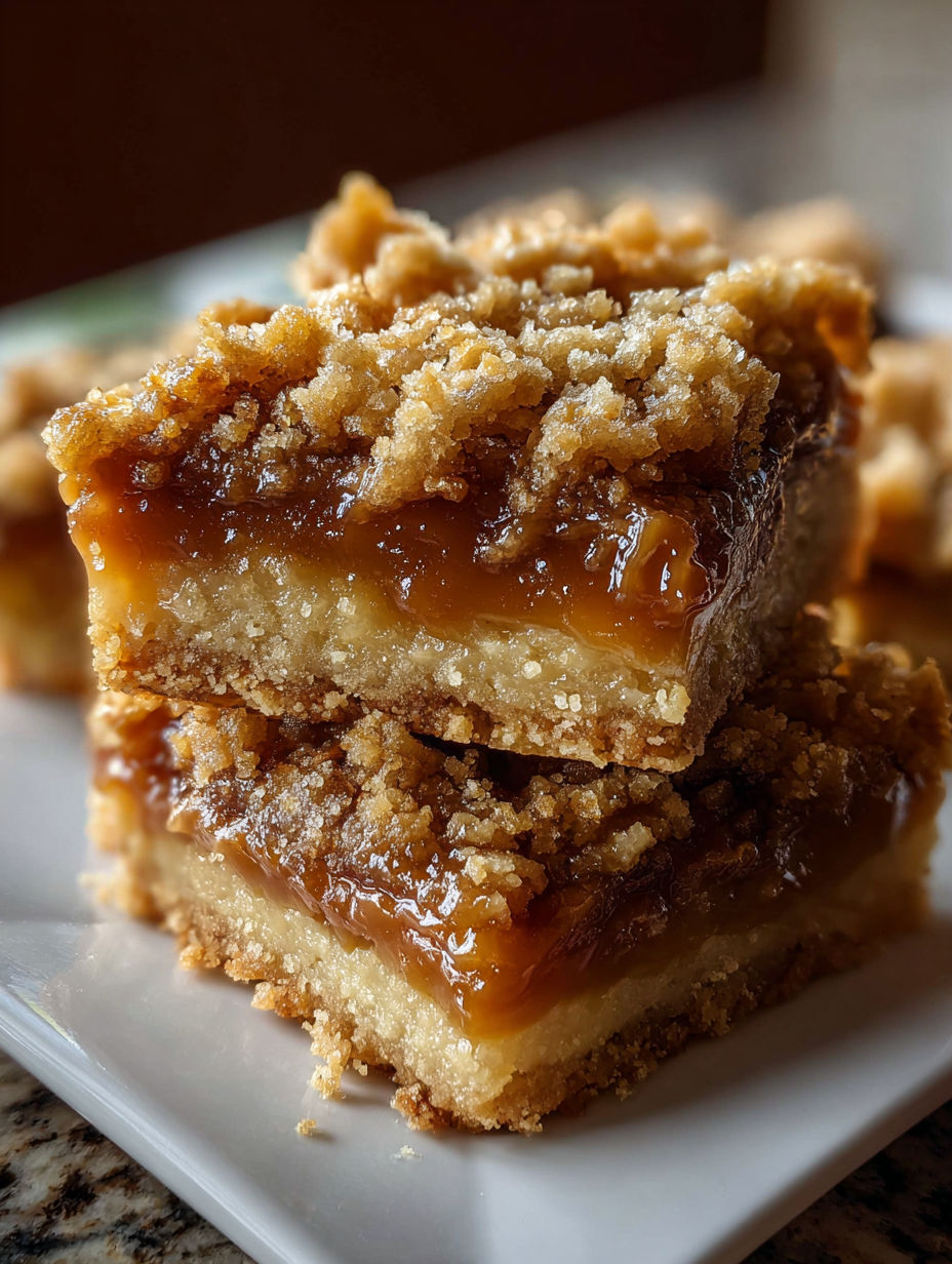 A close up of a delicious looking dessert.