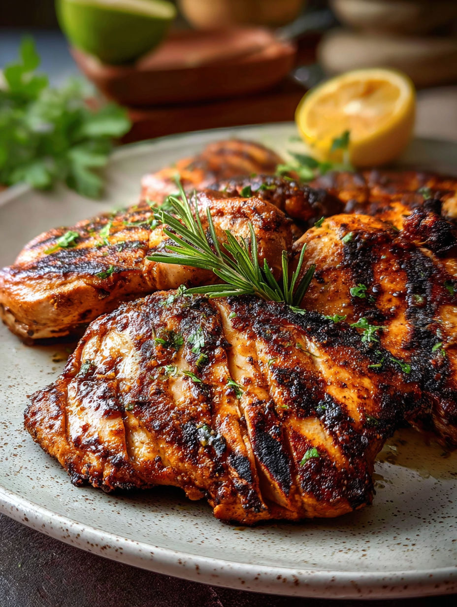 Plate of Pollo Asado.