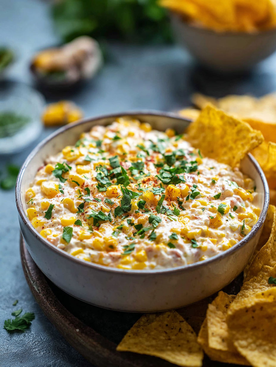 A bowl of food with chips and a salad.