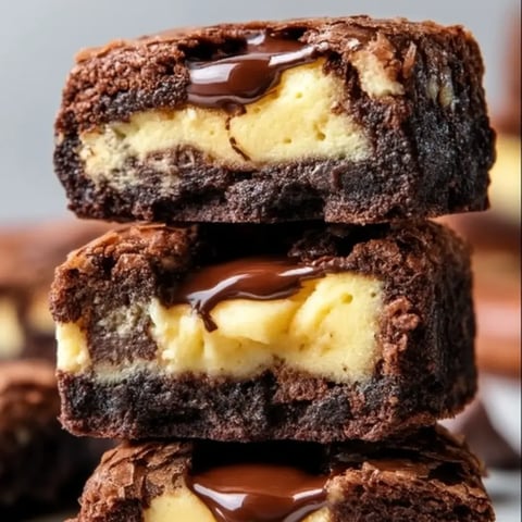 Chocolate and peanut butter dessert.