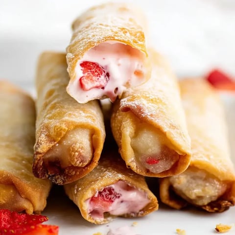 A plate of cream filled pastries.
