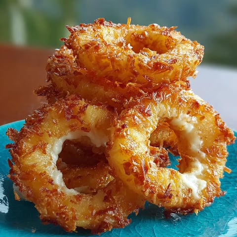 Fried Piña Colada Rings