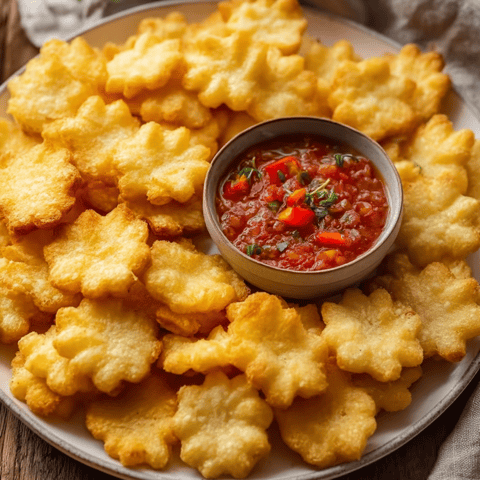 Sauce in a bowl with a spoon ready to scoop.