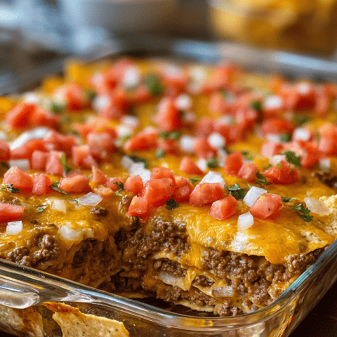 A dish packed with tomatoes and gooey cheese.