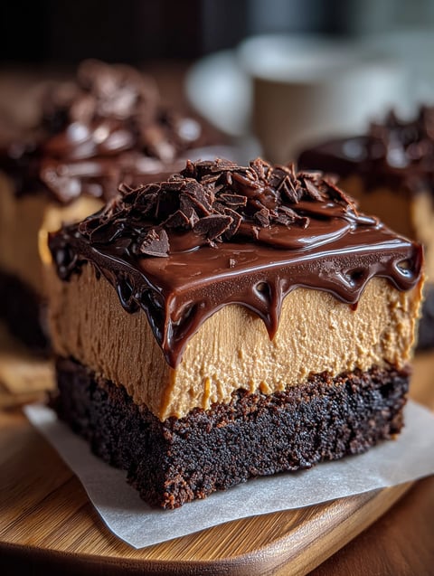 A slice of chocolate fudge topping cake.