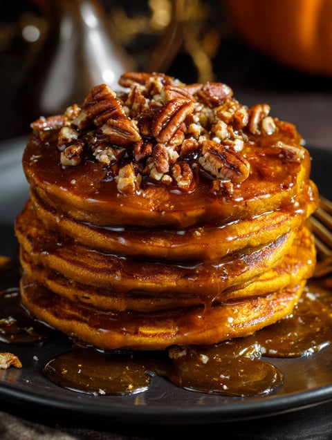 Pumpkin Praline Flapjacks.